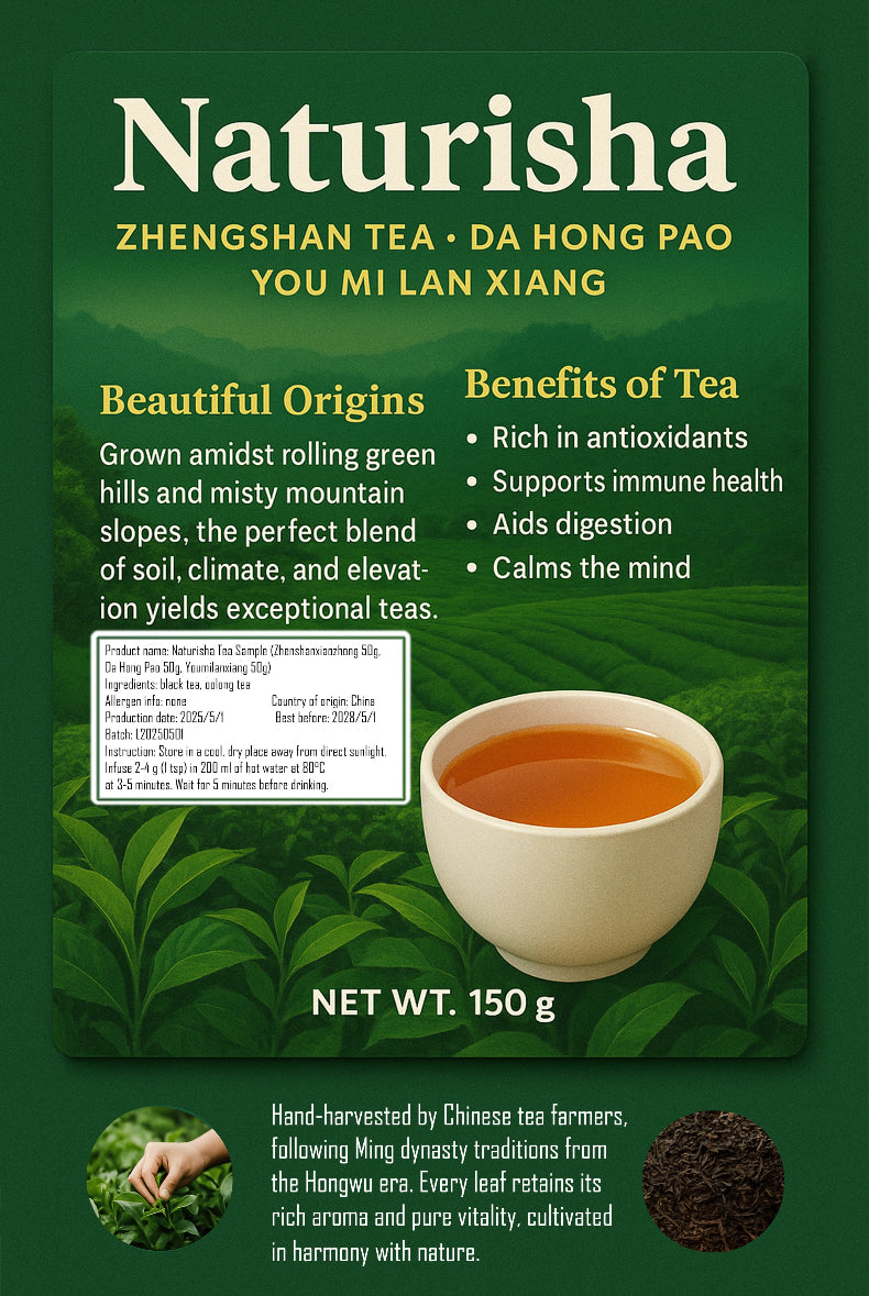 Naturisha's Exceptional Heritage Trio Ming Collection